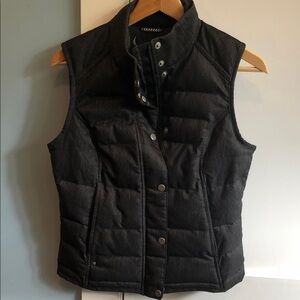 Spyder Black and Red Puffer Vest